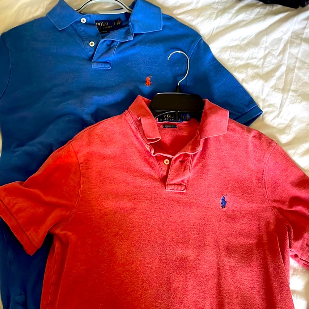 2 pc POLO Ralph Lauren Lot men’s Sz sm Classic fit